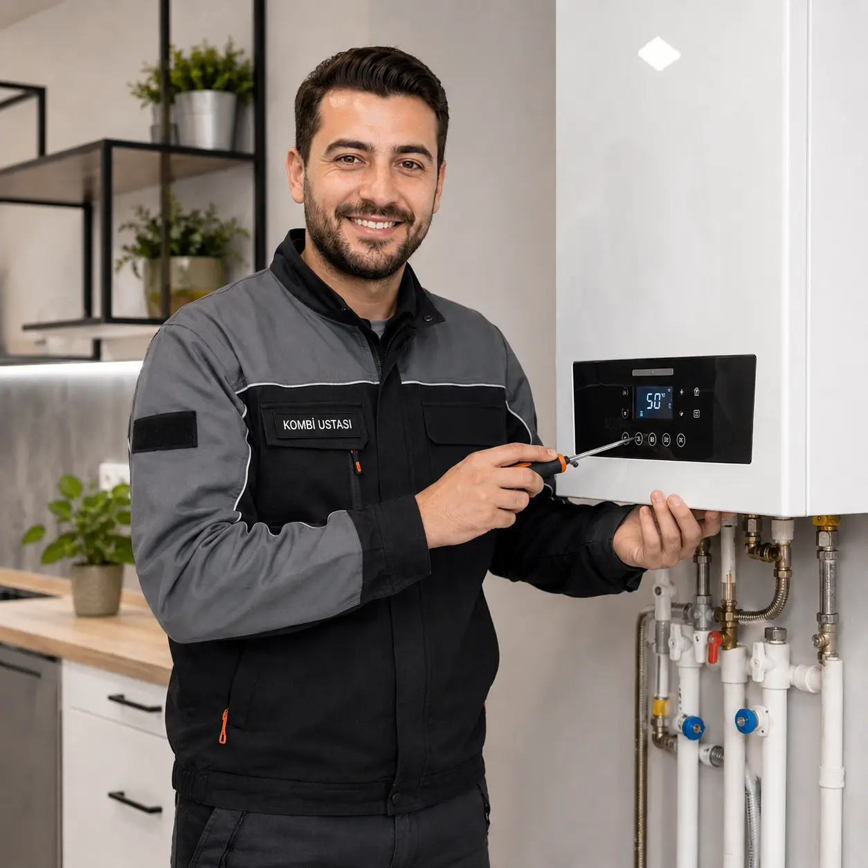 Aydın Protherm kombi tamiri ustası Caner Usta — Buharkent ve Kuşadası ısıtma sistemleri uzmanı